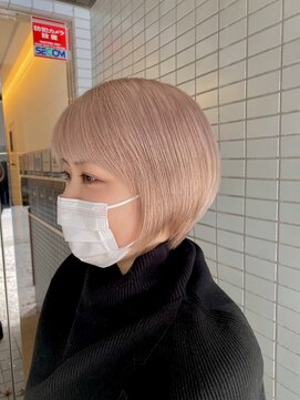 ラパサ(Lapasa) 柔らかくベージュカラー×ショート
