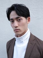 フェード アンド ライン ザ バーバー 八戸店(FADE&LINE the BARBER) アップバングフォルムショート