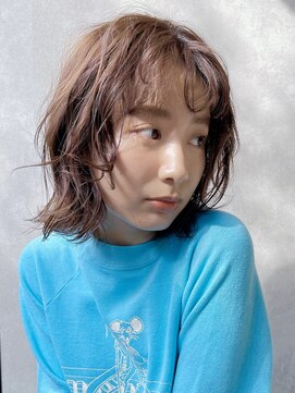 メゾンドイギー(MAISON de IGGY) 大人かわいいくびれヘア♪カールスタイリングのこなれミディ