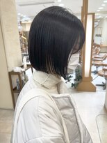 モリオ フロム ロンドン サッポロファクトリー店(morio FROM LONDON)&nbsp;【morio】札幌ボブ　自然な丸みのぱつっとボブ