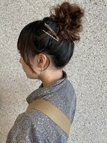 ベルフェミンミエル&nbsp;ふわふわおだんごヘアアレンジ
