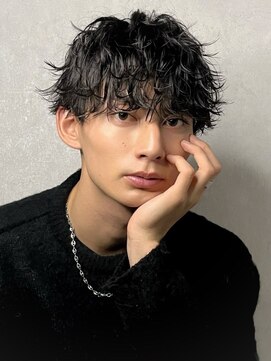 ポート 浦和(PORT) 波巻きスパイラルパーマツイストスパイラルパーマメンズマッシュ