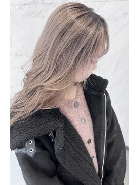 ベイ リコルド アトリ 名古屋名駅店(Bei Licoldo.Atole) シャドウルーツ/ホワイトベージュ/ブリーチカラー