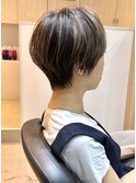 似合わせカット　マッシュショート