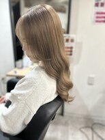 ラフ 難波店(LAFF)&nbsp;#黒髪#ボブルフ#ネビージュ#小顔#ワンレン