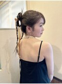 韓国系ヘアアレンジ