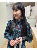 姫カットスタイル