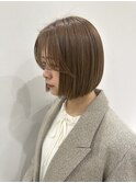 ブルーブラック／ブルージュ／韓国／ブリーチなし暗めカラー