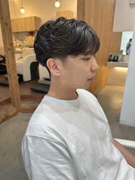 アン(un) フェザーパーマ/シースルーマッシュ