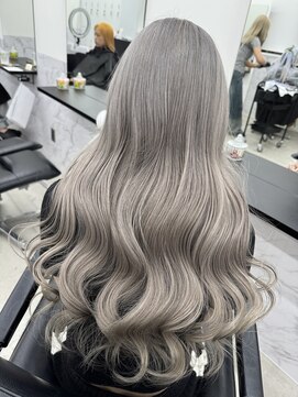 エゴル ナゴヤサカエ(ENGOL NAGOYA SAKAE) 【朝日大夢】ホワイトグレージュ/ブリーチカラー/ブリーチ