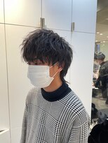 ヘアサロン ガリカ 表参道(hair salon Gallica) メンズソフトツイストパーマ束感ショート
