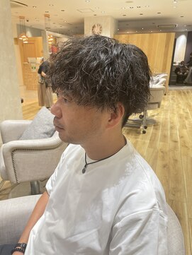 フィゼル あべのルシアス店(Aujua fizelle) 簡単スタイリングパーマ ＊佐藤 空