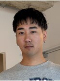 スパイキーショートツイストスパイラルパーマシャドウパーマ眉毛