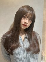 ロンド ルージュ 銀座店(Lond rouge)&nbsp;暗めカラー/レイヤーカット/マロンベージュ/くすみベージュ/銀座