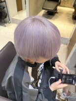 キリカ 新宿東口(KIRIKA)&nbsp;色落ちシルバー/ラベンダー/ブリーチ/メンズ