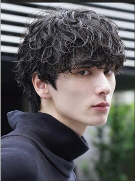 フィフス 天神大名(fifth) 天神大名メンズパーマシャドウパーマシースルーマッシュウルフ