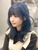 ジエクト カナウ(The Ect canow) 透明感|抜きっぱなしブロンド/ブルーカラー/ダブルカラー