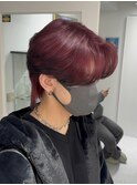 MEN’S HAIR/波巻きツイストスパイラル/リバースセンターパート