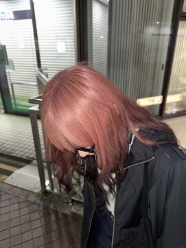 ギークス(GEEKS) 【GEEKS渋谷】ルーツカラー/ピンクカラー/デザインカラー/ロング