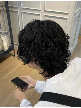 ルアナ ヘア アンド トリートメント(Luana) メンズパーマ/ウルフパーマ/(Luana難波NOA)