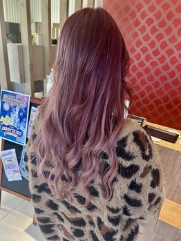 アース 鶴岡店(HAIR&MAKE EARTH)の写真/鶴岡で叶う☆豊富なカラーで自在にデザイン出来るシールエクステ☆