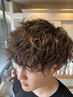 【イケてるメンズは髪型から♪】カット+イマドキトレンドパーマ　￥11000