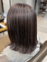 シャルムバイケンジ(Charm.by KENJE)&nbsp;デザインカラーバレイヤージュ細めハイライト白髪ぼかし東京銀座