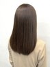【髪の中から美しく】カット+髪質改善水素カラー