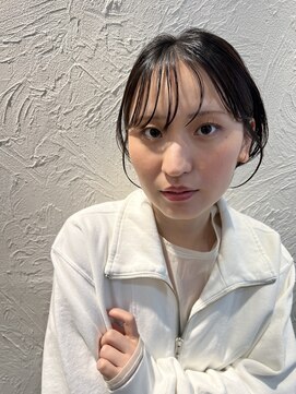エクリ シセイドウ 麻布十番店(equri×SHISEIDO) 【麻布十番】大人の丸みショートスタイル