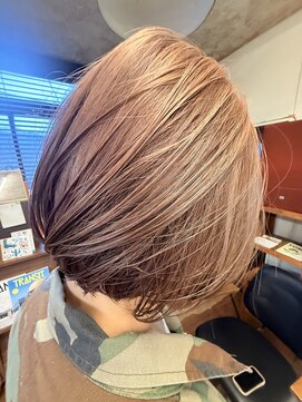 ヘアーライツローカル(HAIR LIGHTS LOWCAL) ピンクベージュ