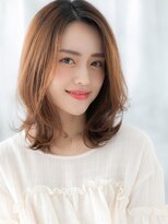 ドクターズ サロン ラブ(Dr's Salon LAB)&nbsp;透明感カラー外ハネ大人美人ウルフミディアムu古河20代30代40代