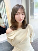 ミリバイアフロート(MIRI by AFLOAT)&nbsp;丸みくびれ大人ミィディアム/顔周りカット/30代/40代/武蔵小杉