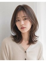 ハーツ 青山表参道店(Heart's) 白髪ぼかし脱白髪染め似合わせレイヤーカット40代50代60代