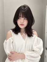 ルトワフクロマチ(Lutowa Fukuromachi)&nbsp;ダークパープル/ナチュラルショート/ミルクブラウン/夏/袋町