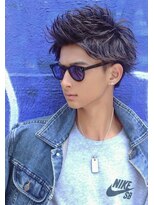 リップス 表参道店(LIPPS)&nbsp;グランジツーブロックスマートマッシュジェントルマン刈り上げ