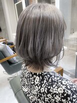 デイズ(days)&nbsp;大人可愛いウルフボブヘアカット☆ブリーチアッシュカラー DAYS