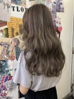 トロニー(TLONY) エクステごとカラー　透明感ベージュ グレーベージュ