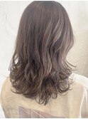 大人かわいい☆フェアリーな透明感&ツヤ感ブラウンベージュ