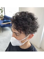 ストゥー(StueW.)&nbsp;前髪かき上げパーマ【倉敷】【岡山】【スパイラルパーマ】