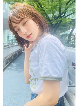 アメリ 新宿(Ameri) Ameri 大人かわいいナチュラルボブ 【新宿】