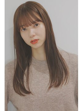 フラミューム たまプラーザ(flammeum) ナチュラルレイヤー×透けブラウン【フラミュームたまプラーザ】