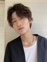 アフロディーテ 銀座(APHRODITE GINZA) スパイキーショート/ブルーブラック/フェザーパーマ/銀座