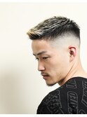 七三オールバックかき上げヘアコンマヘア２３４