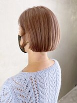 アルバム 銀座(ALBUM GINZA)&nbsp;ピンクベージュ_ミニウルフテラコッタくすみブルー_ba357441