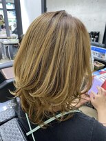 アミュゼ デフィ(amuser defi)&nbsp;くびれレイヤーウルフ/20代/30代/40代