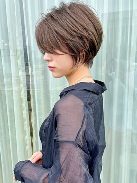 アヴァロン(AVALON) 絶壁解消/ひし形/前下がり/大人ショートボブ/30代/40代★猪狩★