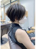 30代/40代/50代・絶壁解消・小顔前下がりショートボブ【中村】