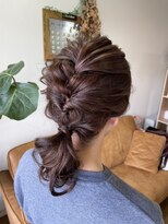 エルフゥ(Elle fou)&nbsp;ゆるアレンジ　秋パープル