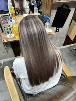 ラフ(LAFF) #ショコラアッシュ#ヘルシースタイル#ふんわりカール