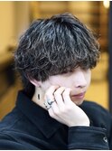 新潟メンズパーマ　新潟波巻き　新潟波巻きスパイラル